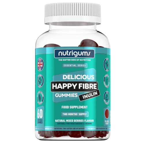 Happy Fibre Prebiotic Gummies | Mixed Berry Flavor