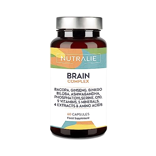 Natural Nootropic Brain Booster with Ginkgo & Ginseng