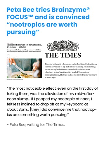 Brainzyme® Focus Pro Nootropic for Clear Thinking