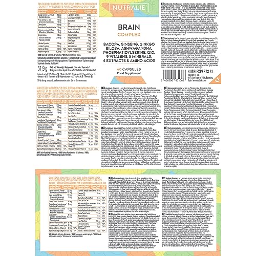 Natural Nootropic Brain Booster with Ginkgo & Ginseng