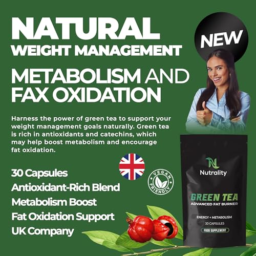 Nutrality Green Tea Fat Burner - 30 Capsules