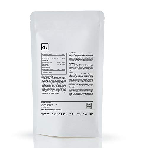 Brain Boosting Neuro Vitamins with B6, B12, D3