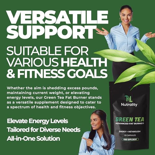 Nutrality Green Tea Fat Burner - 30 Capsules