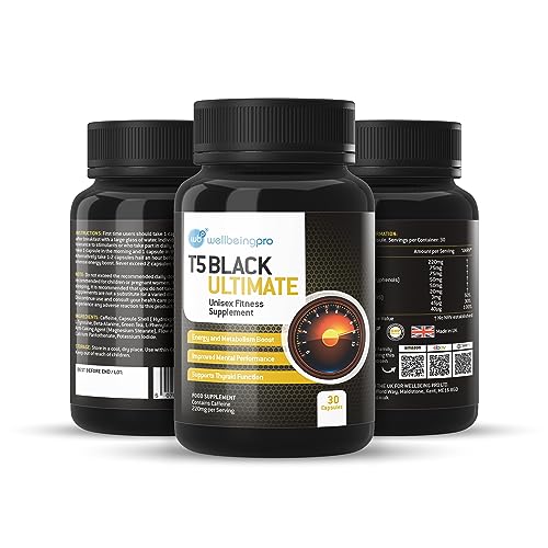 WBP T5 Black Ultra Thermogenic Fat Burner 30 Caps