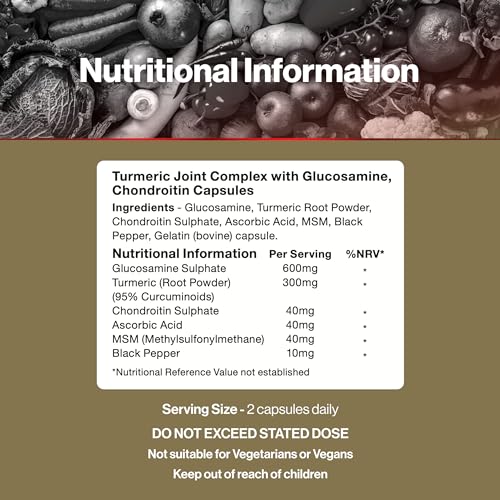 Turmeric Joint Capsules with Glucosamine & Chondroitin
