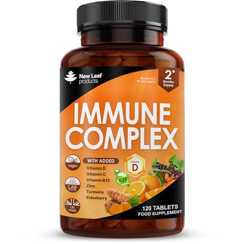 Vitamin D Immune Support Tablets with C, B12, Zinc