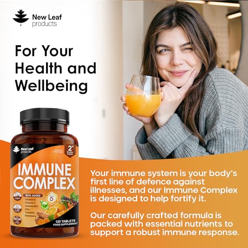 Vitamin D Immune Support Tablets with C, B12, Zinc