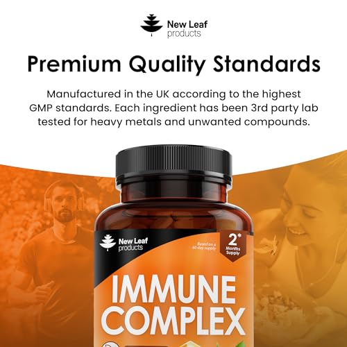 Vitamin D Immune Support Tablets with C, B12, Zinc