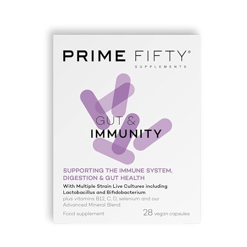 Prime Fifty Gut & Immunity Support Multivitamin Capsules