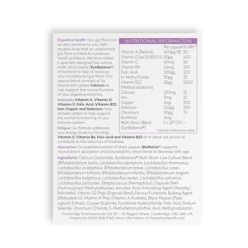 Prime Fifty Gut & Immunity Support Multivitamin Capsules