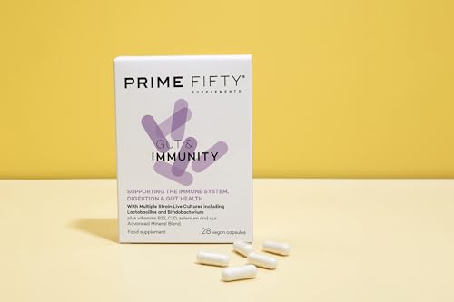 Prime Fifty Gut & Immunity Support Multivitamin Capsules