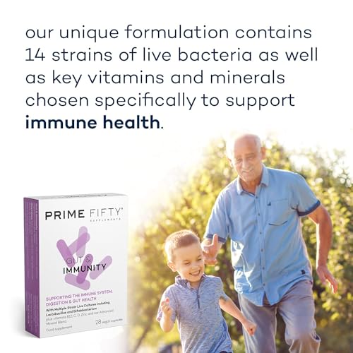 Prime Fifty Gut & Immunity Support Multivitamin Capsules