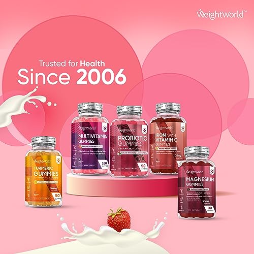 Vegan Probiotic Gummies for Gut Health - 90 Count