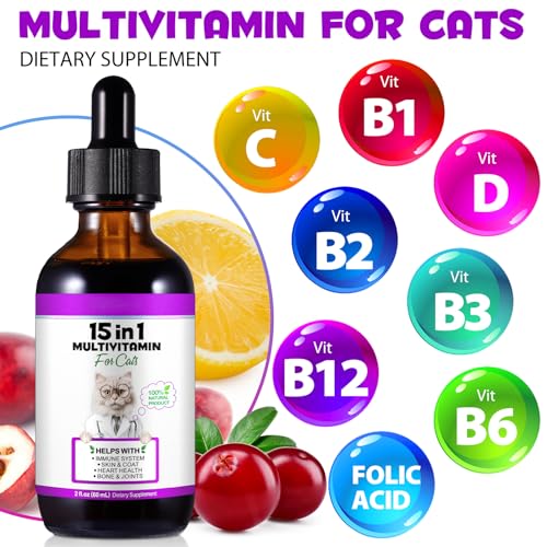 15-in-1 Cat Vitamins with Glucosamine and Cranberry
