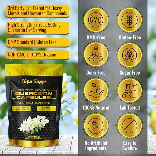 Organic High Potency Quercetin Antioxidant Support