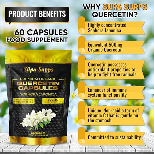 Organic High Potency Quercetin Antioxidant Support