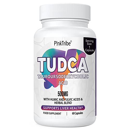 TUDCA 500mg Liver Support Supplement with Beet Root
