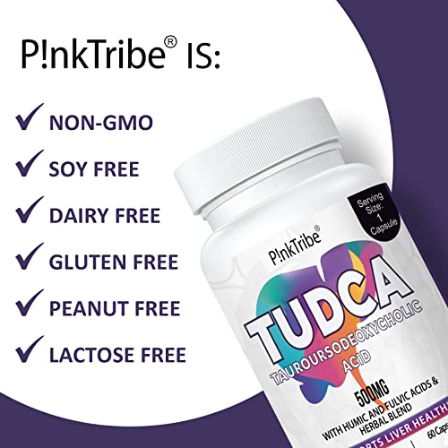 TUDCA 500mg Liver Support Supplement with Beet Root