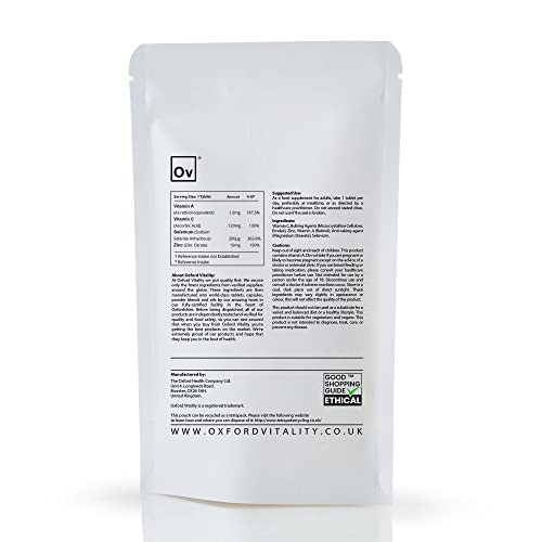 Immune Boost Tablets with Vitamins A, C, Zinc