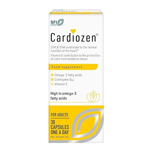 SFI HEALTH Cardiozen Omega 3 Fish Oil Capsules