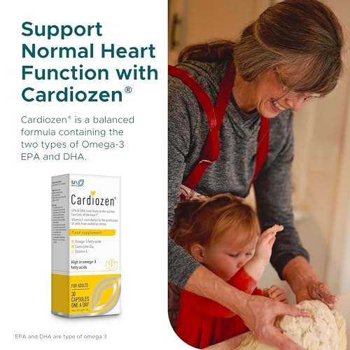 SFI HEALTH Cardiozen Omega 3 Fish Oil Capsules