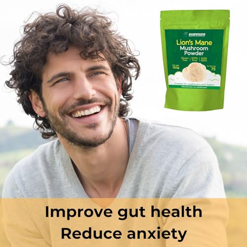 Lion's Mane Mushroom Powder for Brain Health 150g