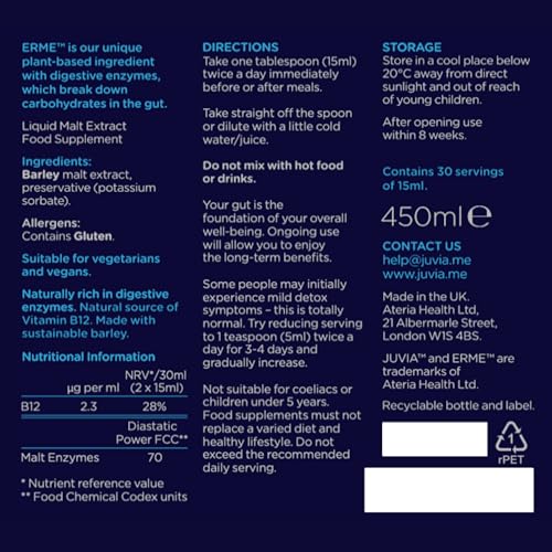 JUVIA Digestive Enzyme Supplement for Gut Health