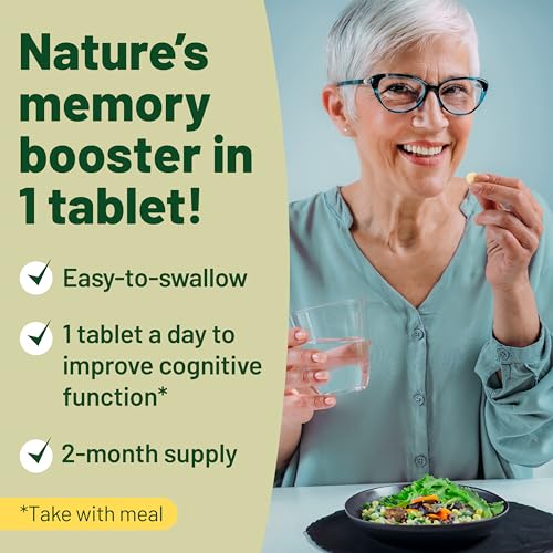 Ginkgo Biloba 120mg Tablets for Memory Support