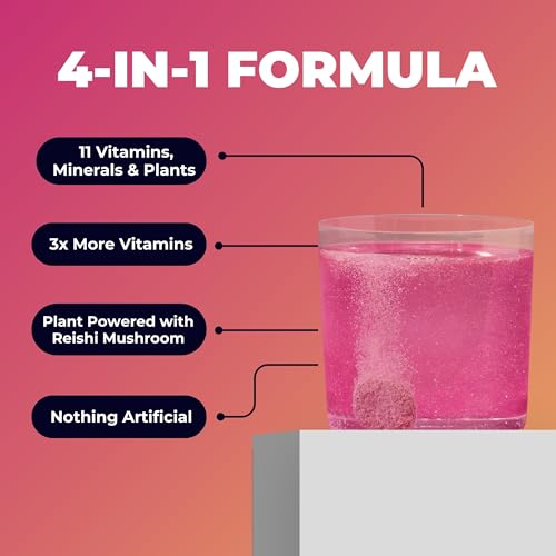 Tonic Health Immune Boost Tablets - 4-in-1 Effervescent