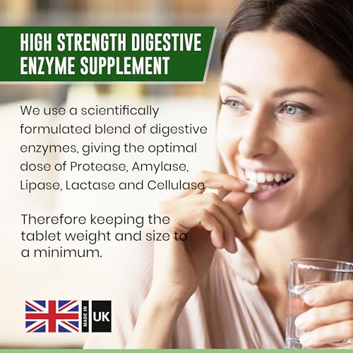 Digestive Enzyme Capsules for Gut Health - 120 Tablets