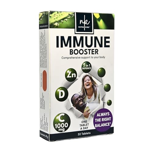 NutraKing Immune Booster Tablets - 32 Day Supply