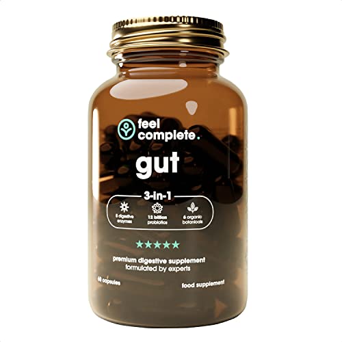 Gut 3-in-1 Digestive Health Supplement - 60 Capsules