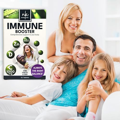 NutraKing Immune Booster Tablets - 32 Day Supply