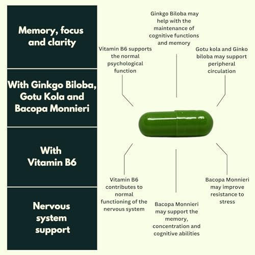 NutraKing Ginkgo Biloba for Focus Supplement