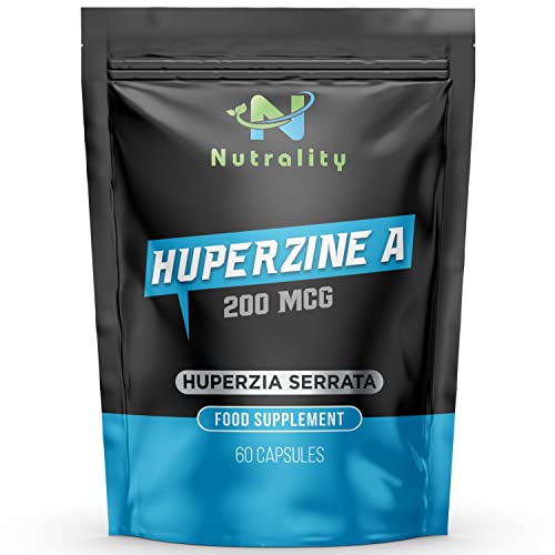 Nutrality Huperzine A Brain Health Supplement, 60 Capsules