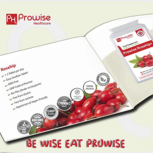 High Strength Rosehip 5000mg Vegan Tablets