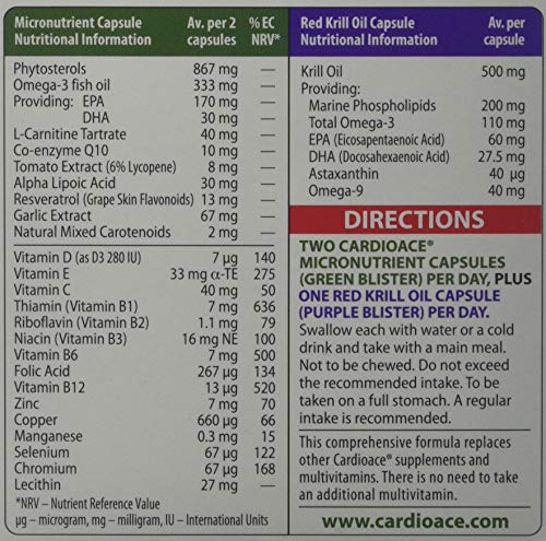 Vitabiotics Cardioace Max Omega-3 Supplements