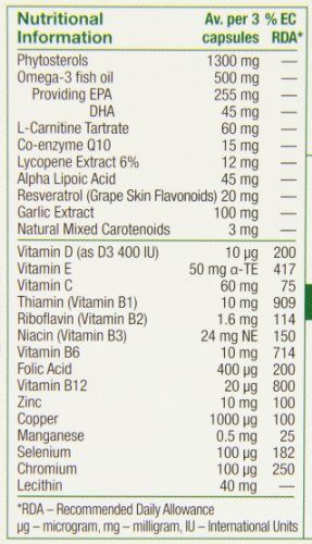 Cardioace Plus Capsules by Vitabiotics - 60 Count