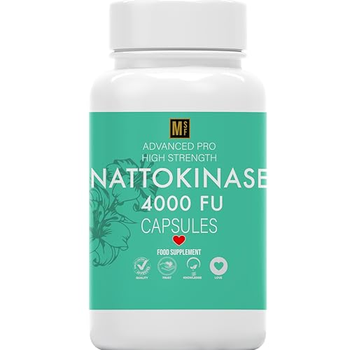 Nattokinase Capsules for Heart Health - 120 Count