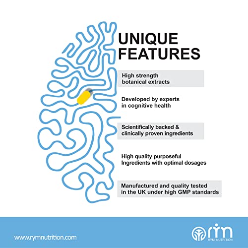 R.Y.M. Nutrition Focus & Memory Support Capsules