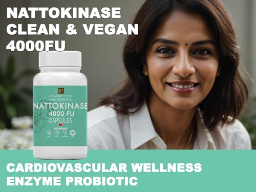 Nattokinase Capsules for Heart Health - 120 Count
