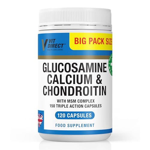 Glucosamine, Calcium & Chondroitin Joint Support Capsules