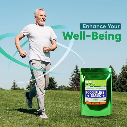 High Strength Odourless Garlic Capsules 1000mg