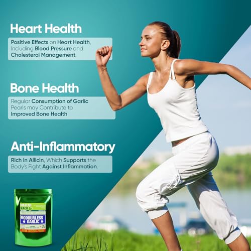 High Strength Odourless Garlic Capsules 1000mg