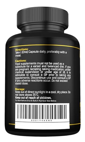 High Strength Shilajit Capsules with Ashwagandha & Turmeric