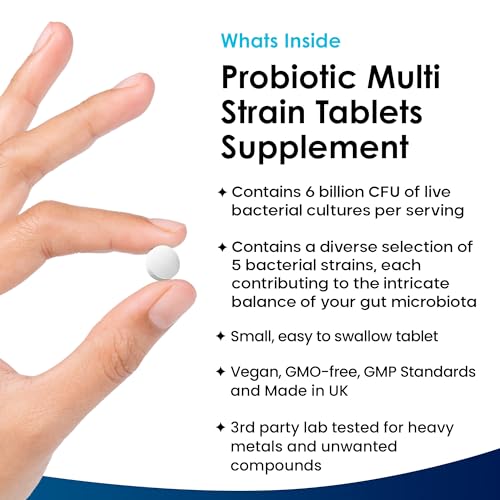 High Strength Probiotic Tablets for Gut Health