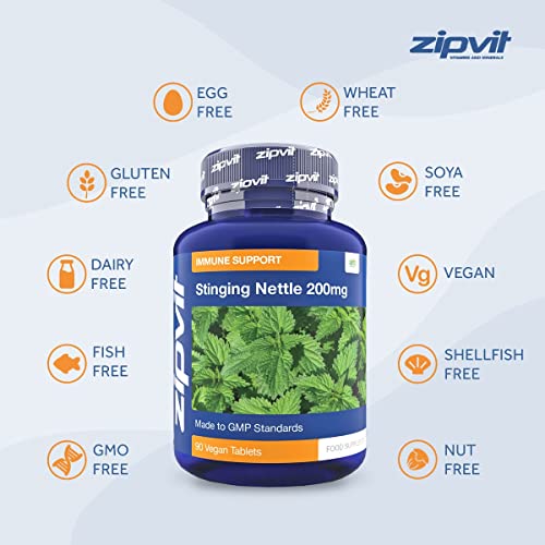 Stinging Nettle 200mg - 90 Veggie Tablets
