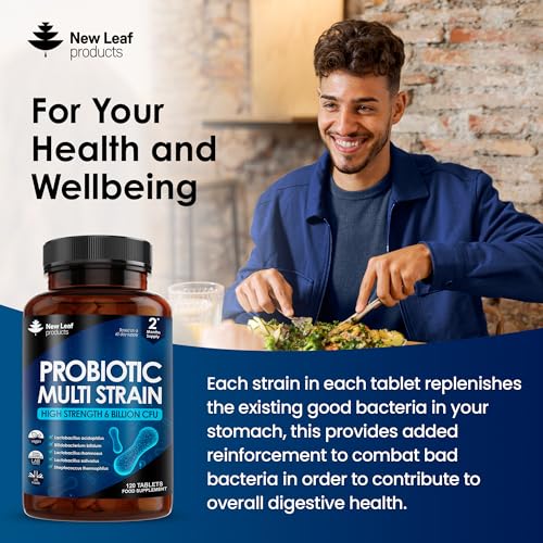 High Strength Probiotic Tablets for Gut Health