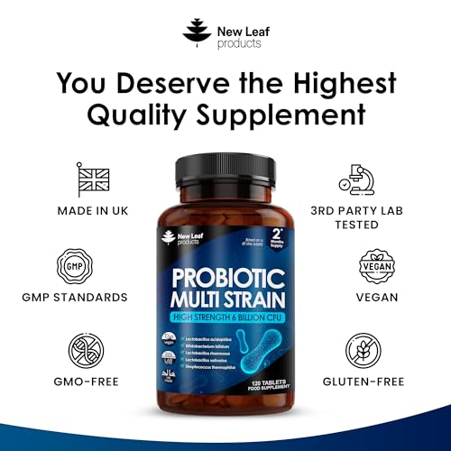 High Strength Probiotic Tablets for Gut Health