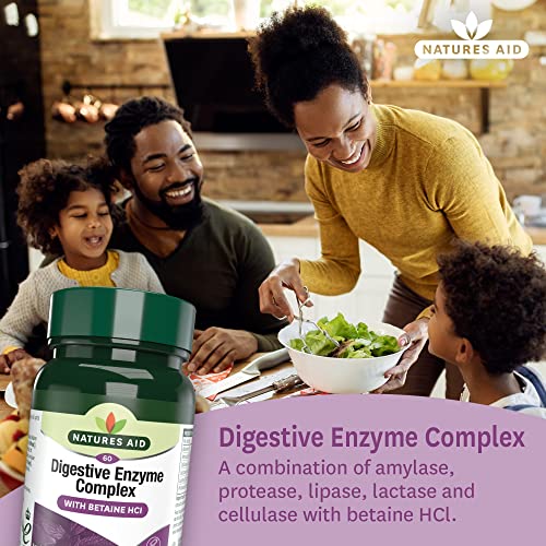 Nature's Aid Digestive Enzyme Complex 60 Tablets